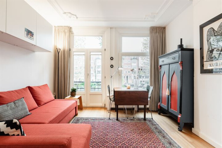 Uitzicht op de Schinkelkade